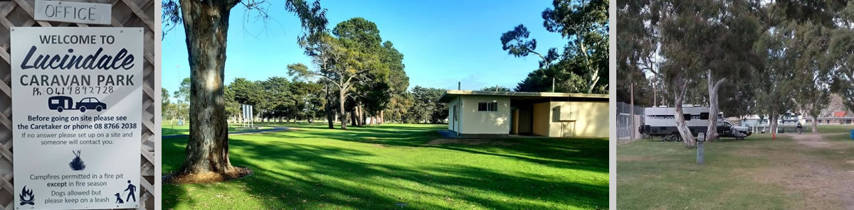 Stay at Lucindale Caravan Park