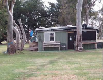 Caravan park office